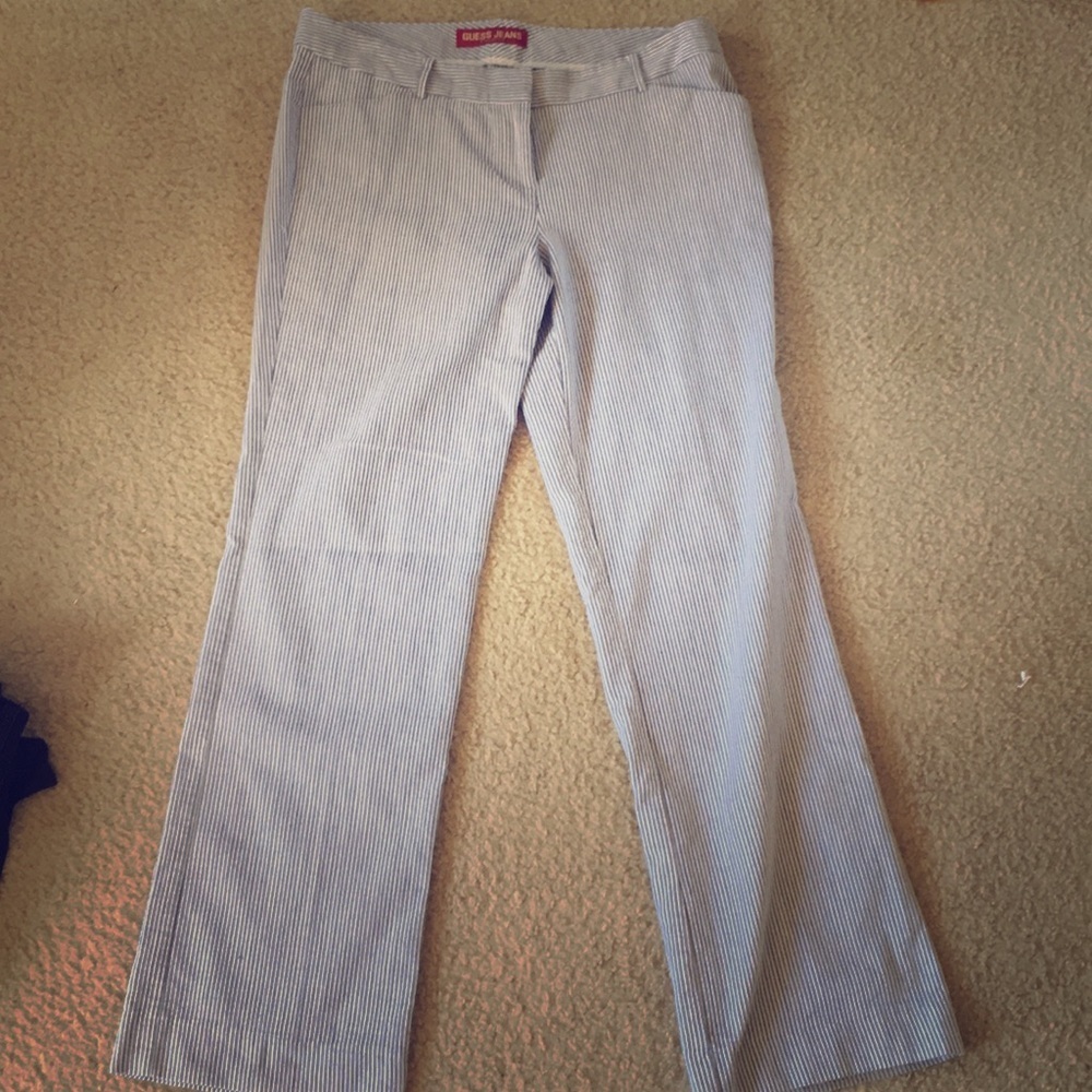 Guess Pin Stripe Pants